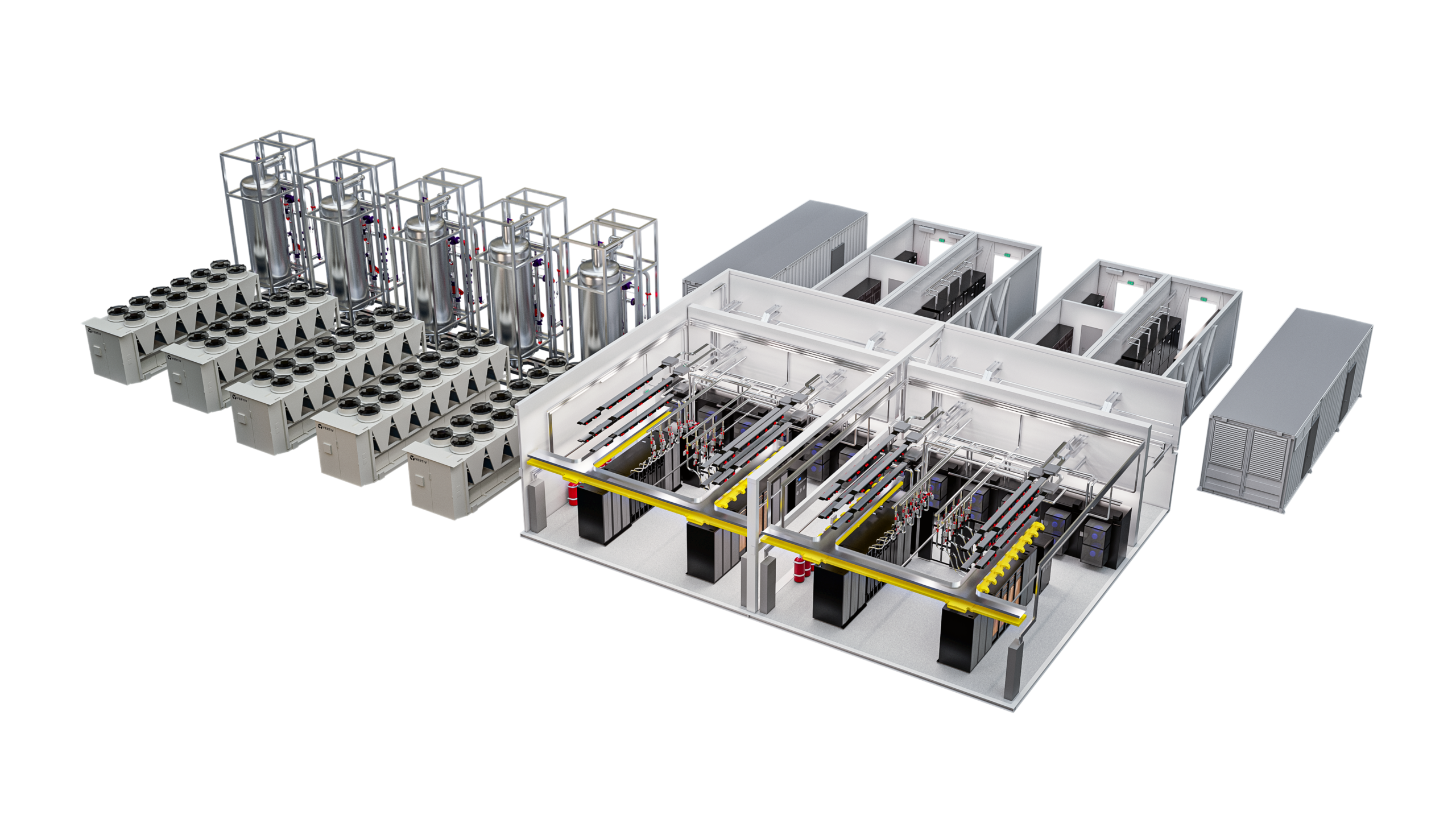 Vertiv unveils modular liquid cooling solution