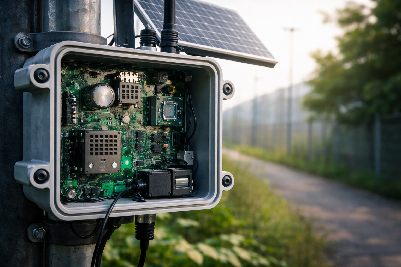 Edge AI sensor node targets autonomous monitoring