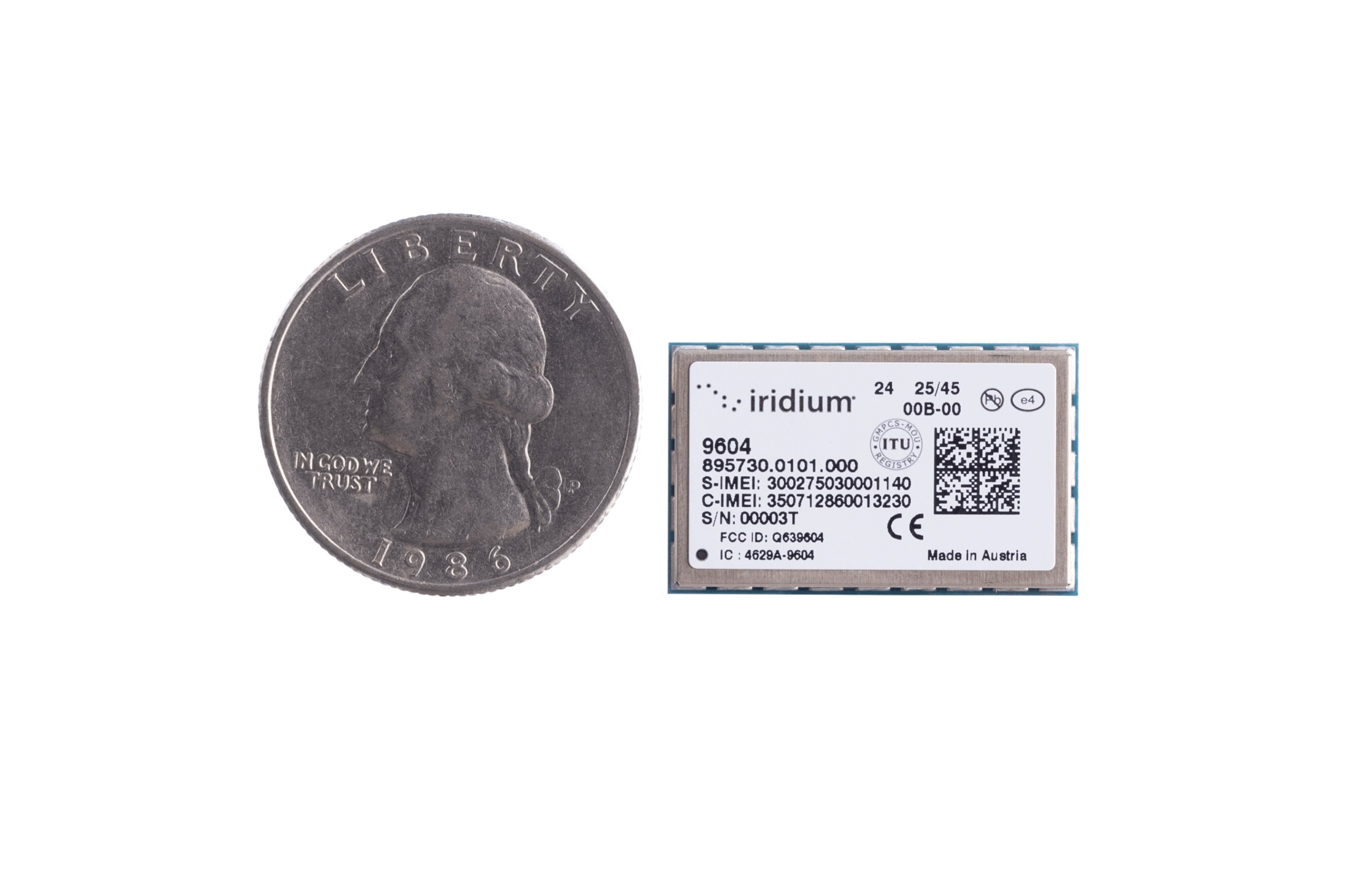 Iridium 9604 combines satellite, LTE-M, and GNSS