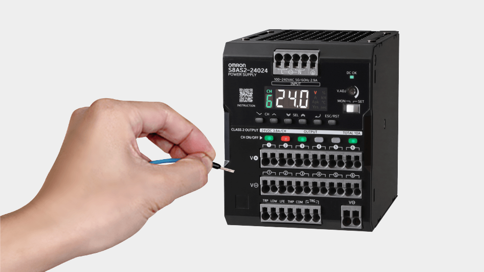 Omron combines power and protection in S8AS2