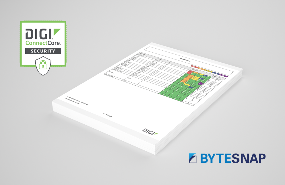 ByteSnap and Digi bundle embedded Linux security service
