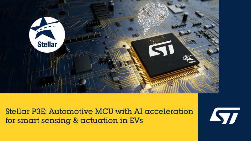 STMicroelectronics adds AI accelerator to auto MCU
