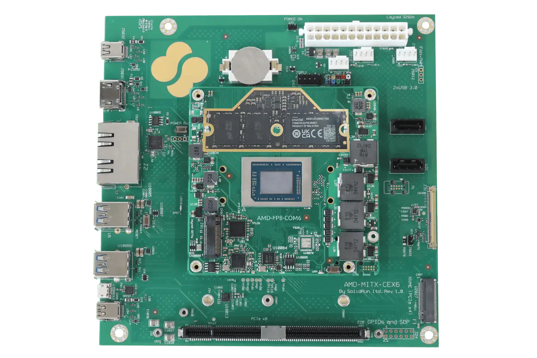 SolidRun brings Ryzen AI to rugged COM Express modules SolidRun brings Ryzen AI to rugged COM Express modules