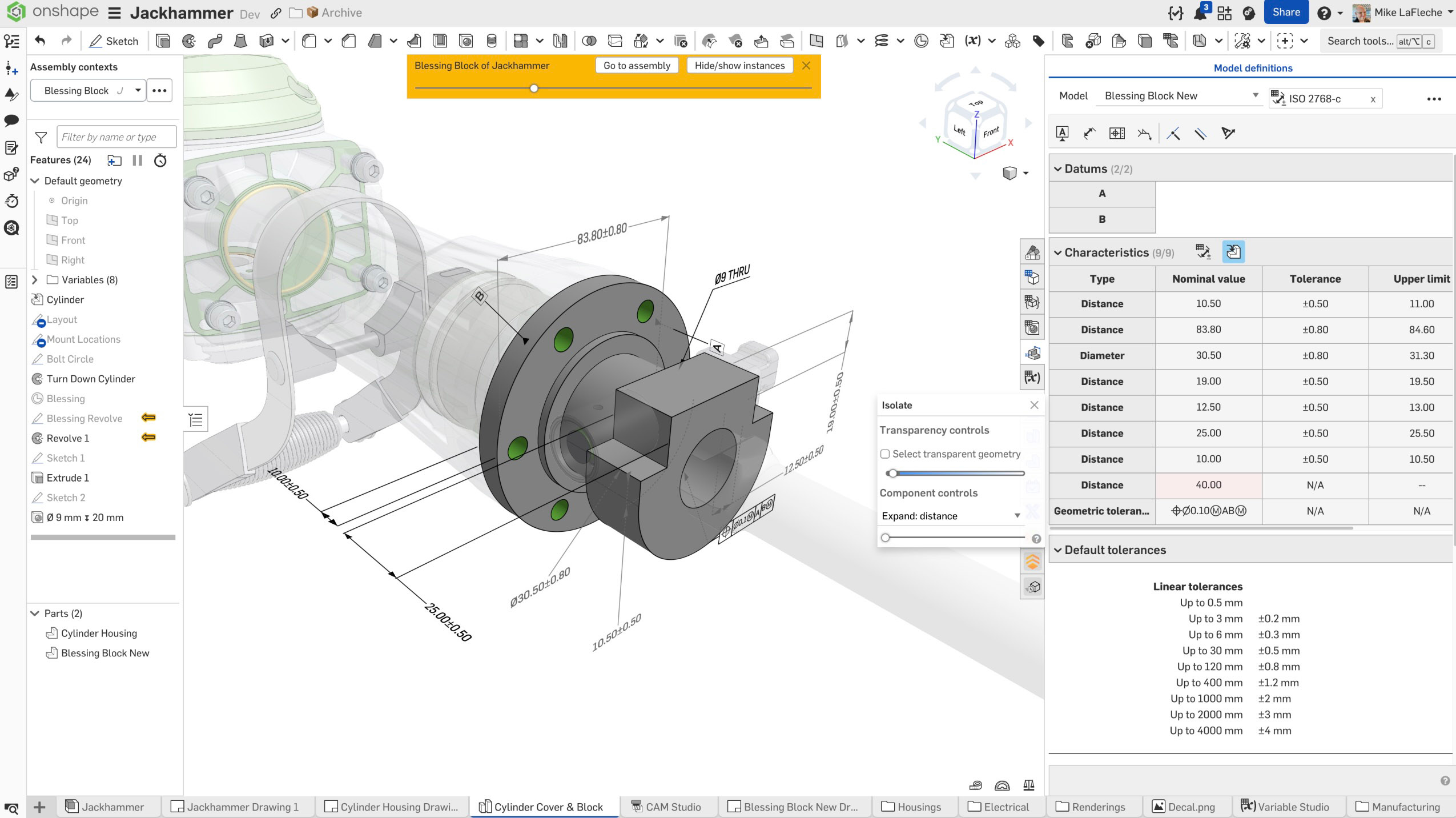 Onshape puts MBD inside the model