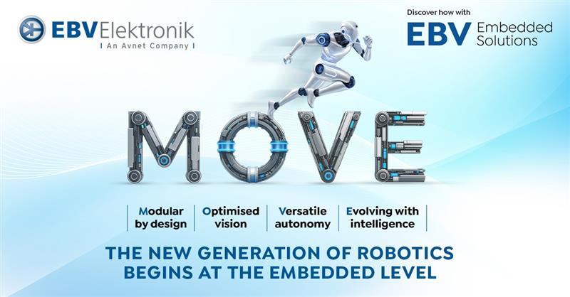 EBV launches MOVE initiative to speed robotics platform development EBV launches MOVE initiative to speed robotics platform development