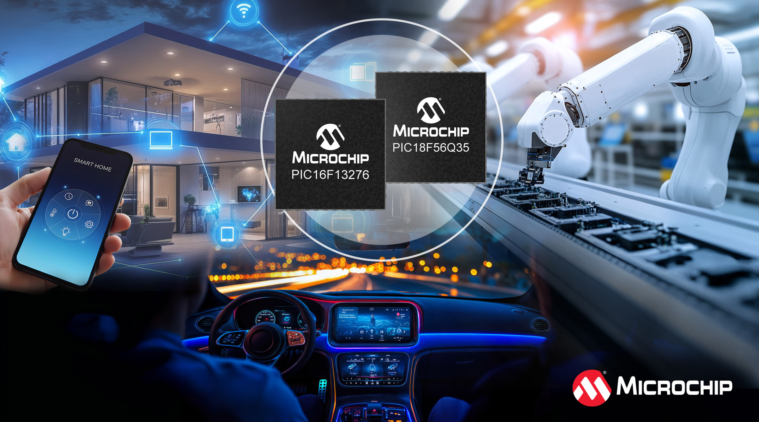 Microchip folds configurable logic into PIC microcontrollers