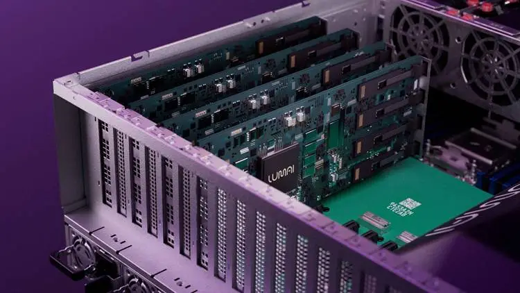Lumai optical server targets AI inference workloads
