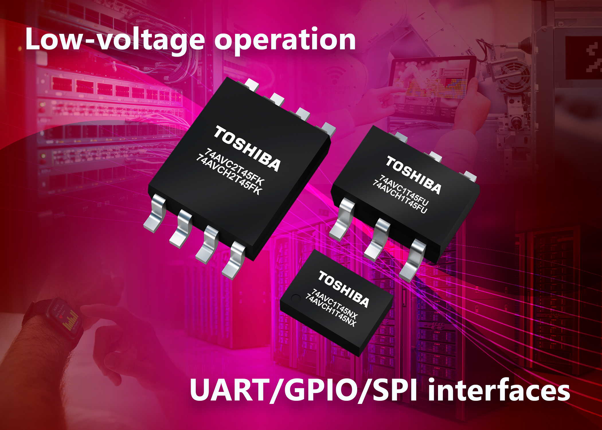 Toshiba extends 74AVC level-shifter range