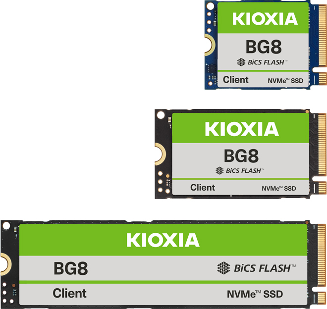 Kioxia brings PCIe 5.0 to BG SSDs