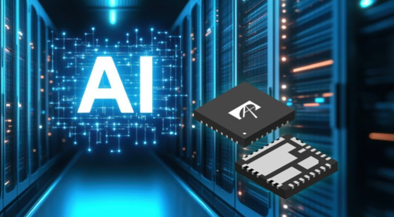 AOS adds SmartClamp DrMOS for AI server power rails