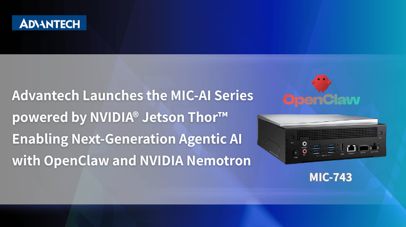 Advantech launches Jetson Thor edge AI systems