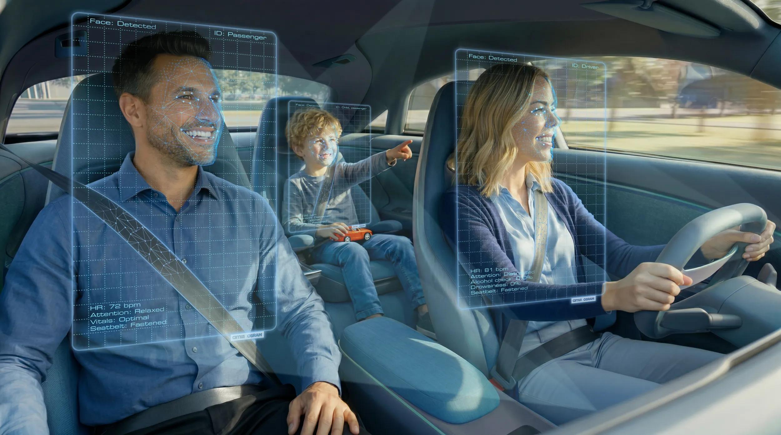 ams OSRAM targets in-cabin sensing