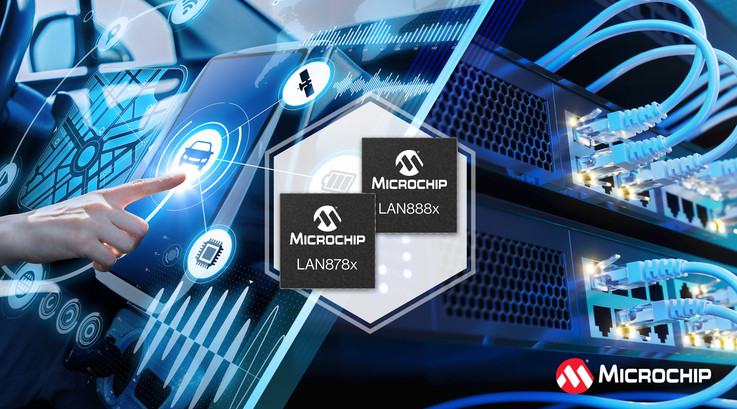 Microchip adds MACsec and TSN to Single Pair Ethernet PHYs