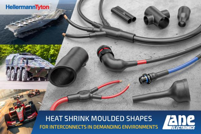 Lane stocks HellermannTyton heat-shrink shapes Lane stocks HellermannTyton heat-shrink shapes