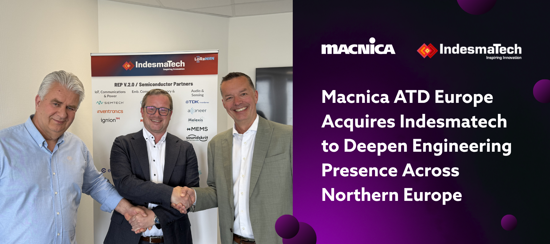 Macnica ATD Europe acquires Indesmatech Macnica ATD Europe acquires Indesmatech