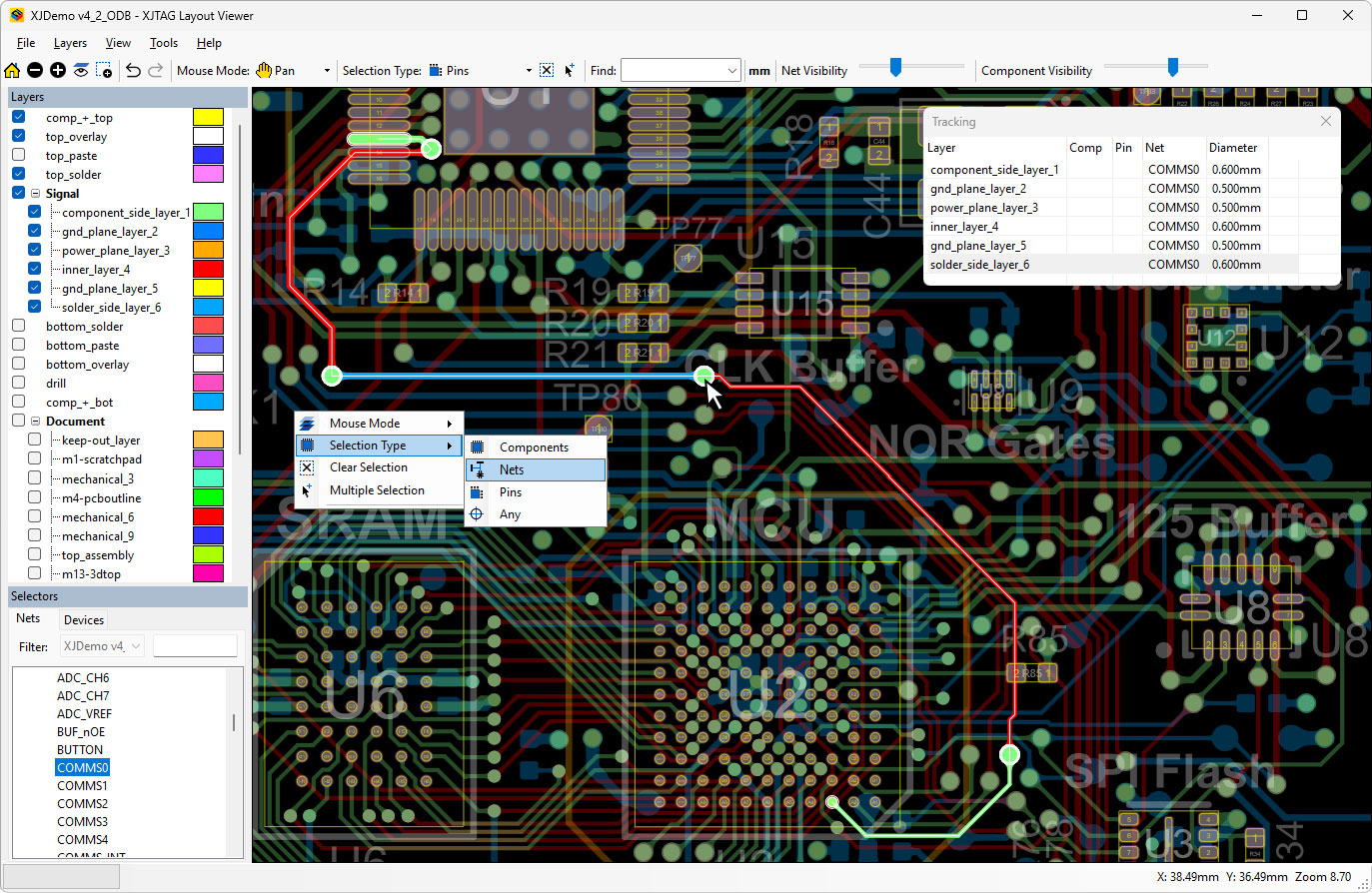 XJTAG releases free ODB++ PCB layout viewer