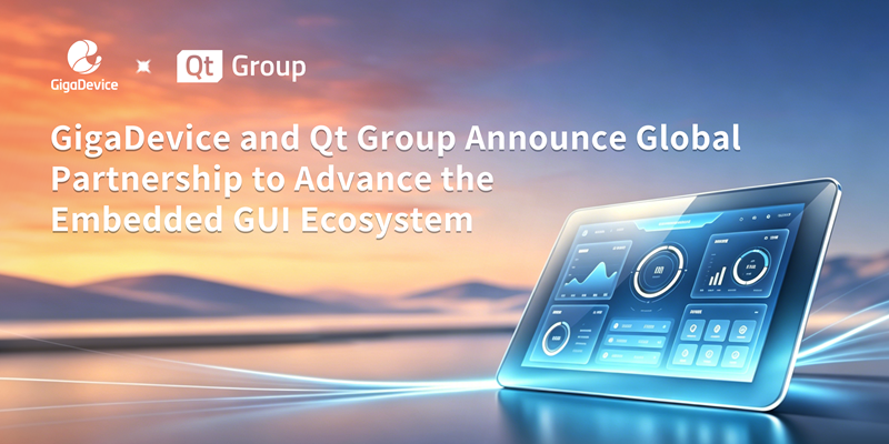 GigaDevice and Qt streamline embedded GUI development