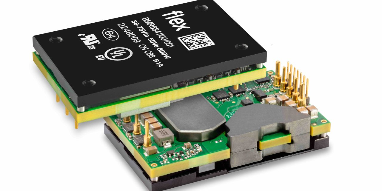 Flex adds 800W quarter-brick DC/DC converter Flex adds 800W quarter-brick DC/DC converter