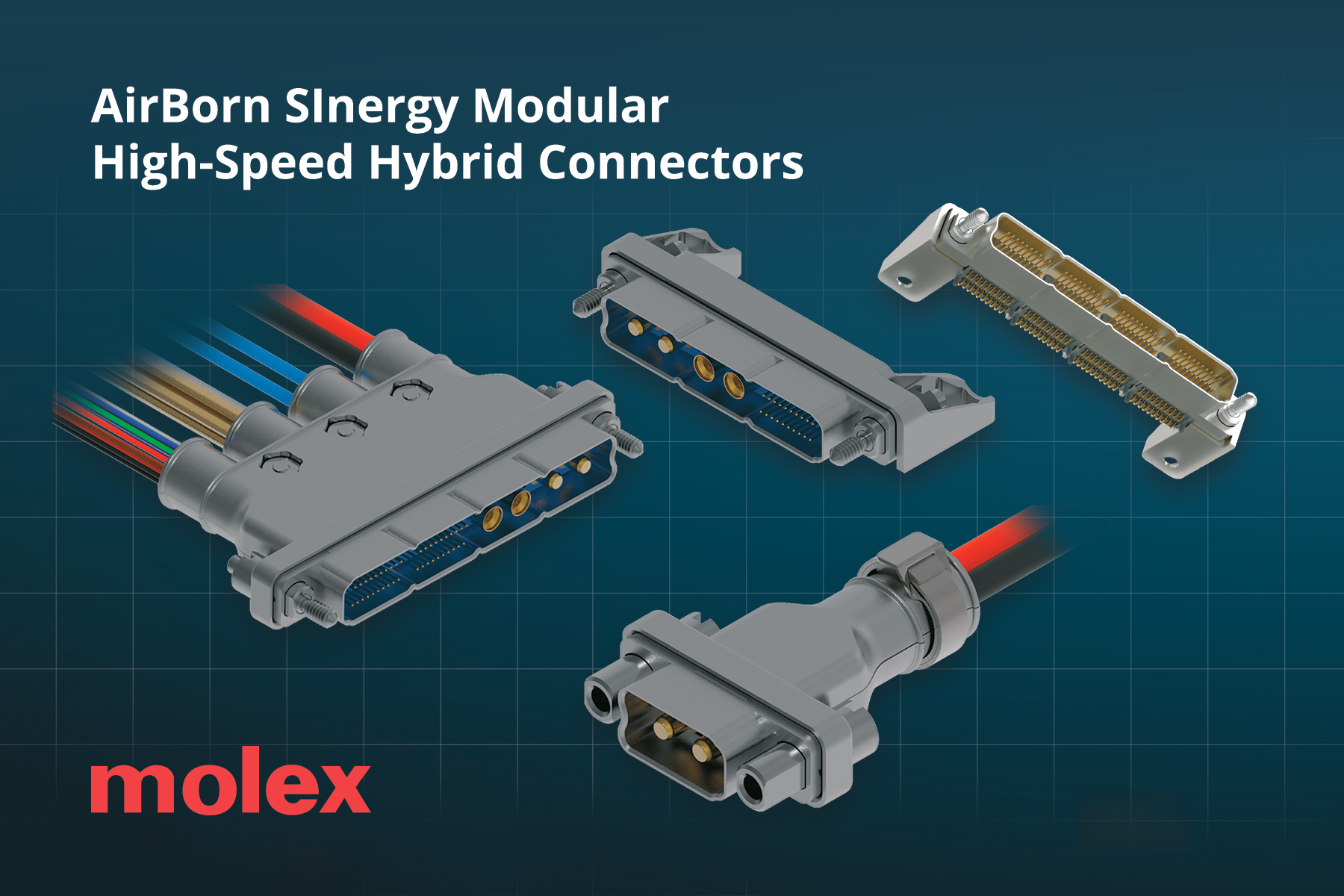 Molex adds high-power SInergy connector modules Molex adds high-power SInergy connector modules