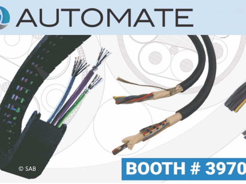 SAB highlights high-flex cables for automation SAB highlights high-flex cables for automation