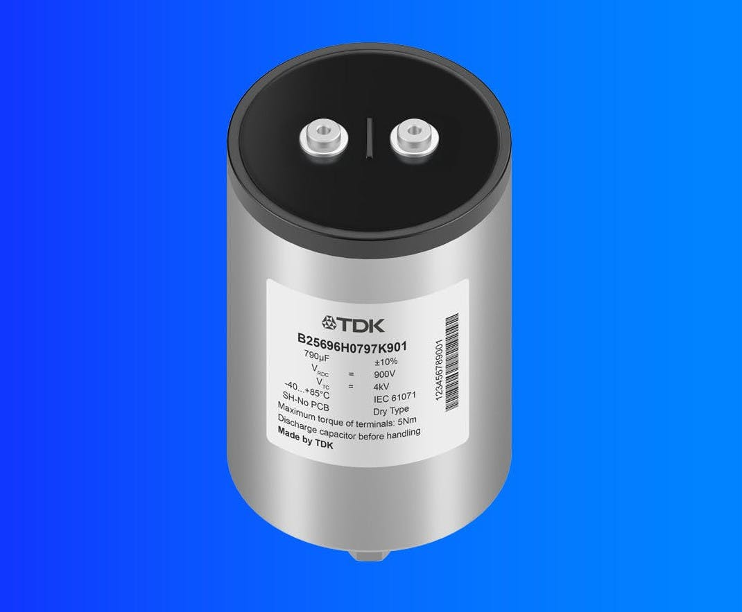 TDK tunes DC-link capacitors for SiC TDK tunes DC-link capacitors for SiC
