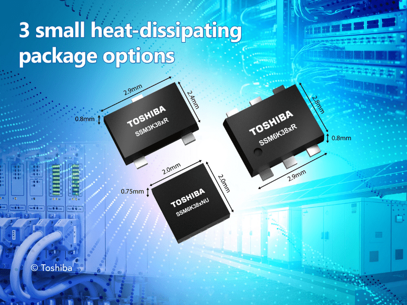 Toshiba adds MOSFETs for 48V systems Toshiba adds MOSFETs for 48V systems