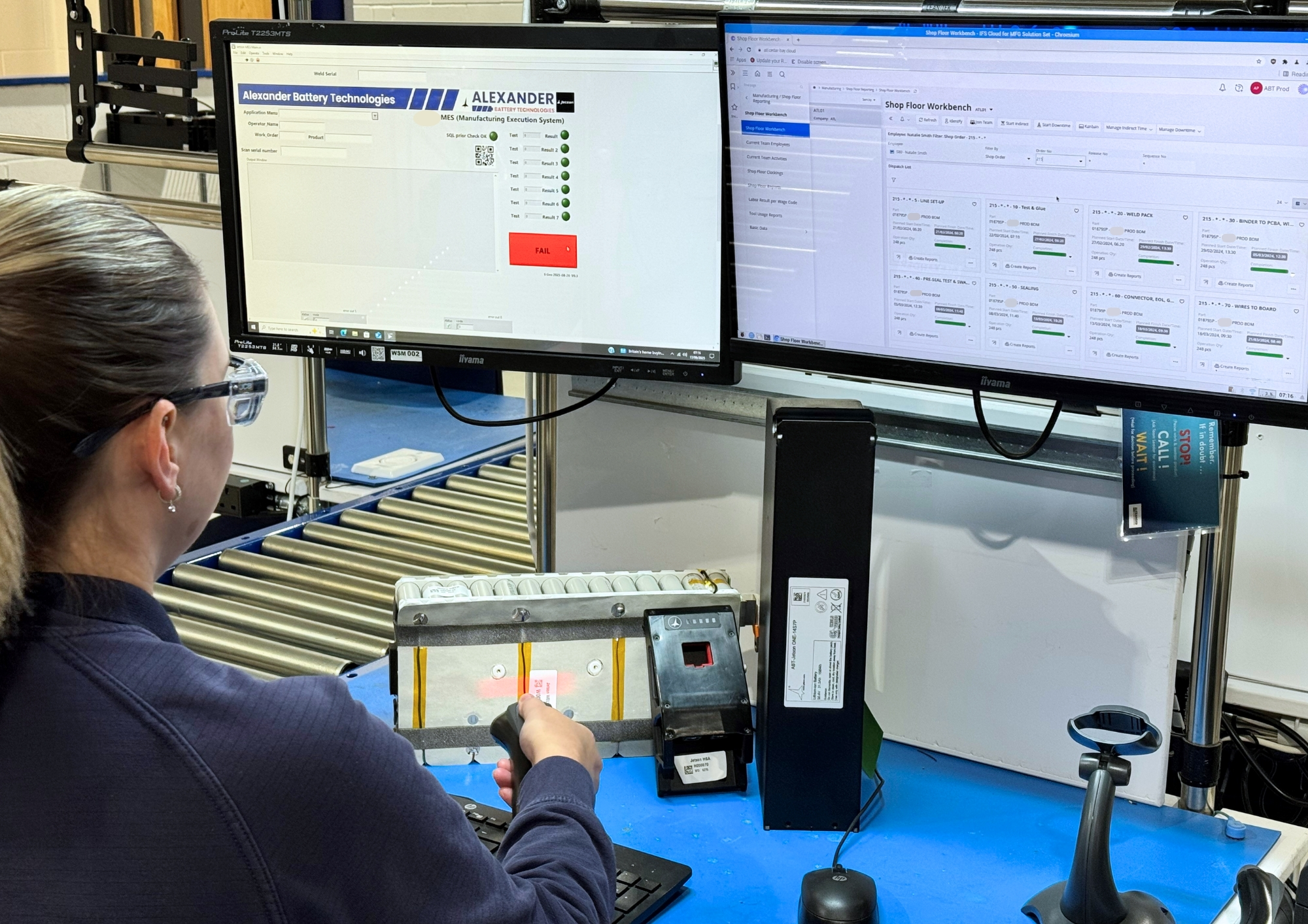 Building traceability and control in battery manufacturing Building traceability and control in battery manufacturing