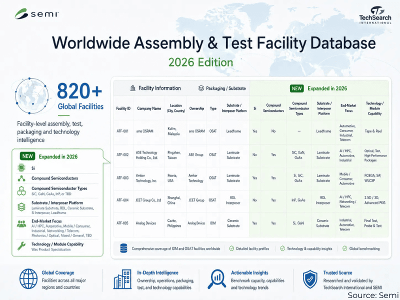 SEMI maps advanced packaging capacity growth