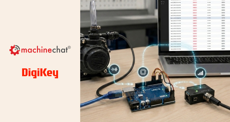 DigiKey and Machinechat combine sensor prototyping kit