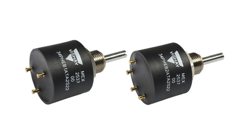 Vishay Hall sensor tracks ten-turn motion