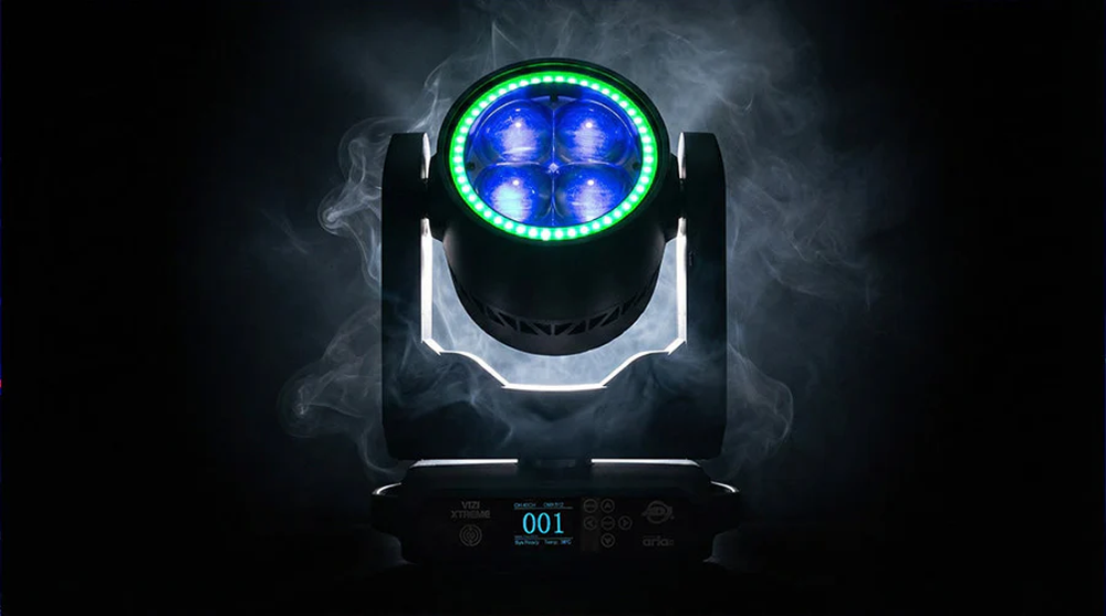 ADJ begins shipping compact Vizi Xtreme