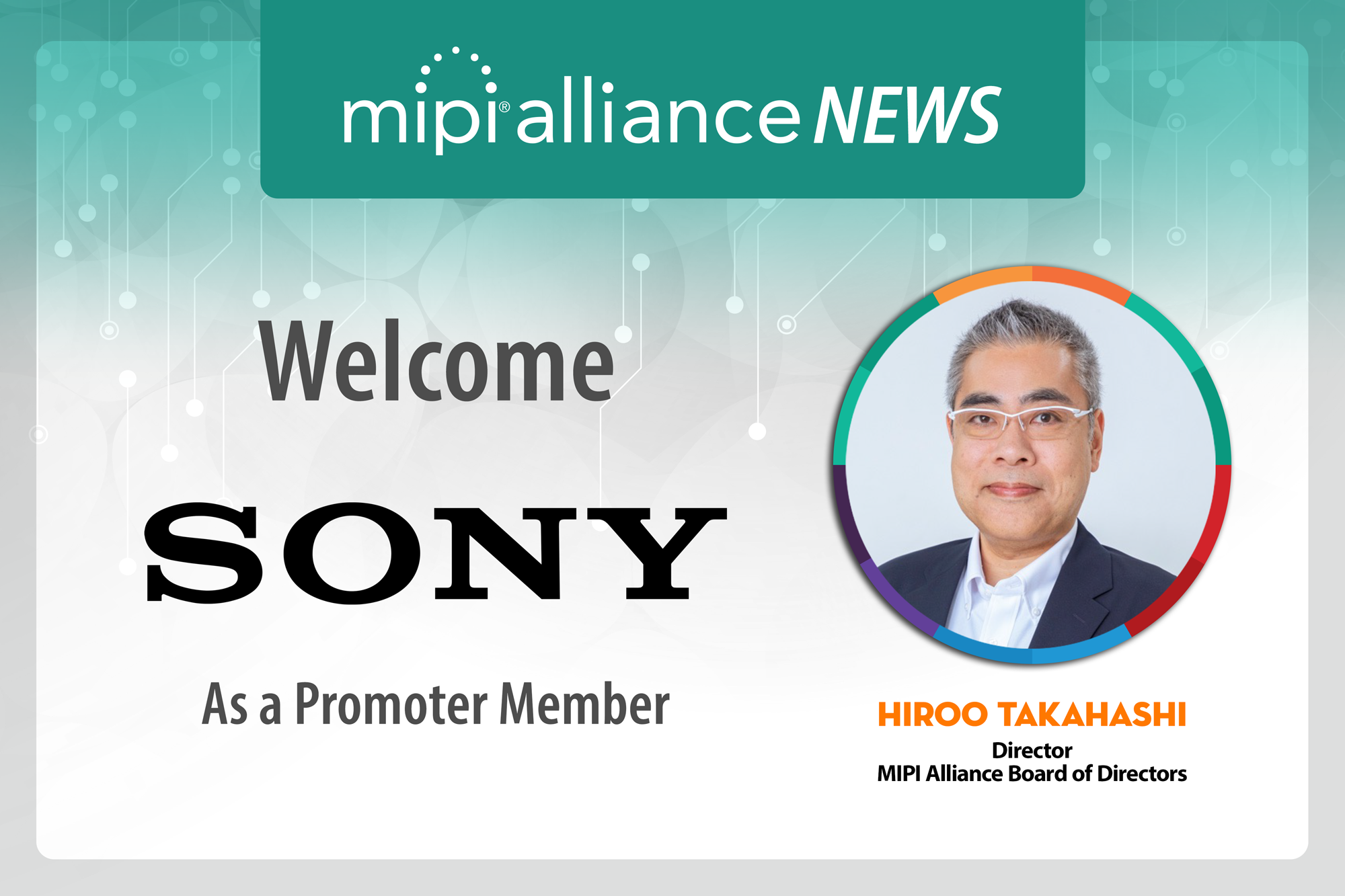Sony joins MIPI Alliance board