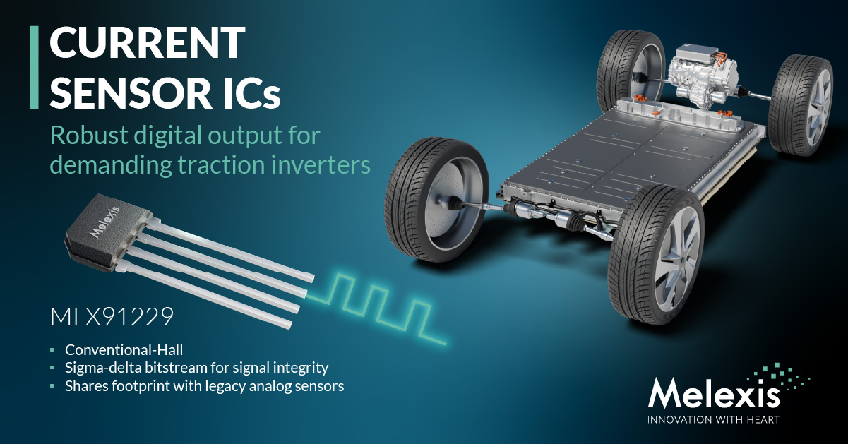 Melexis digitises current sensing for EV inverters Melexis digitises current sensing for EV inverters