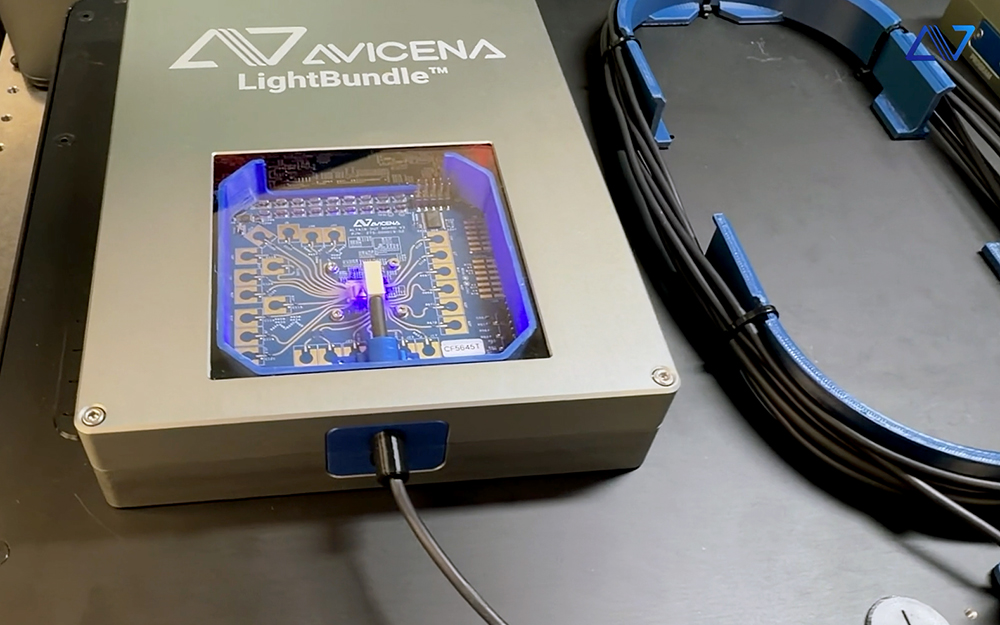 Avicena ships 1Tbps microLED optical evaluation kits Avicena ships 1Tbps microLED optical evaluation kits