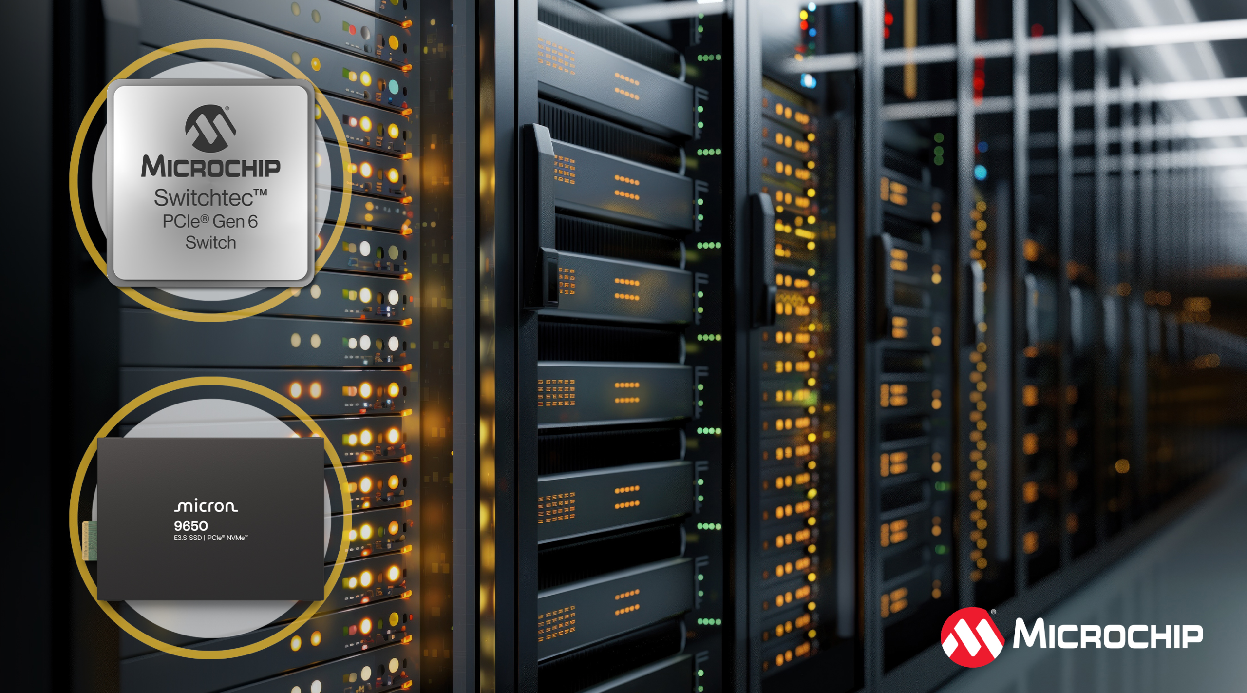PCIe 6 fabric joins switching and storage PCIe 6 fabric joins switching and storage