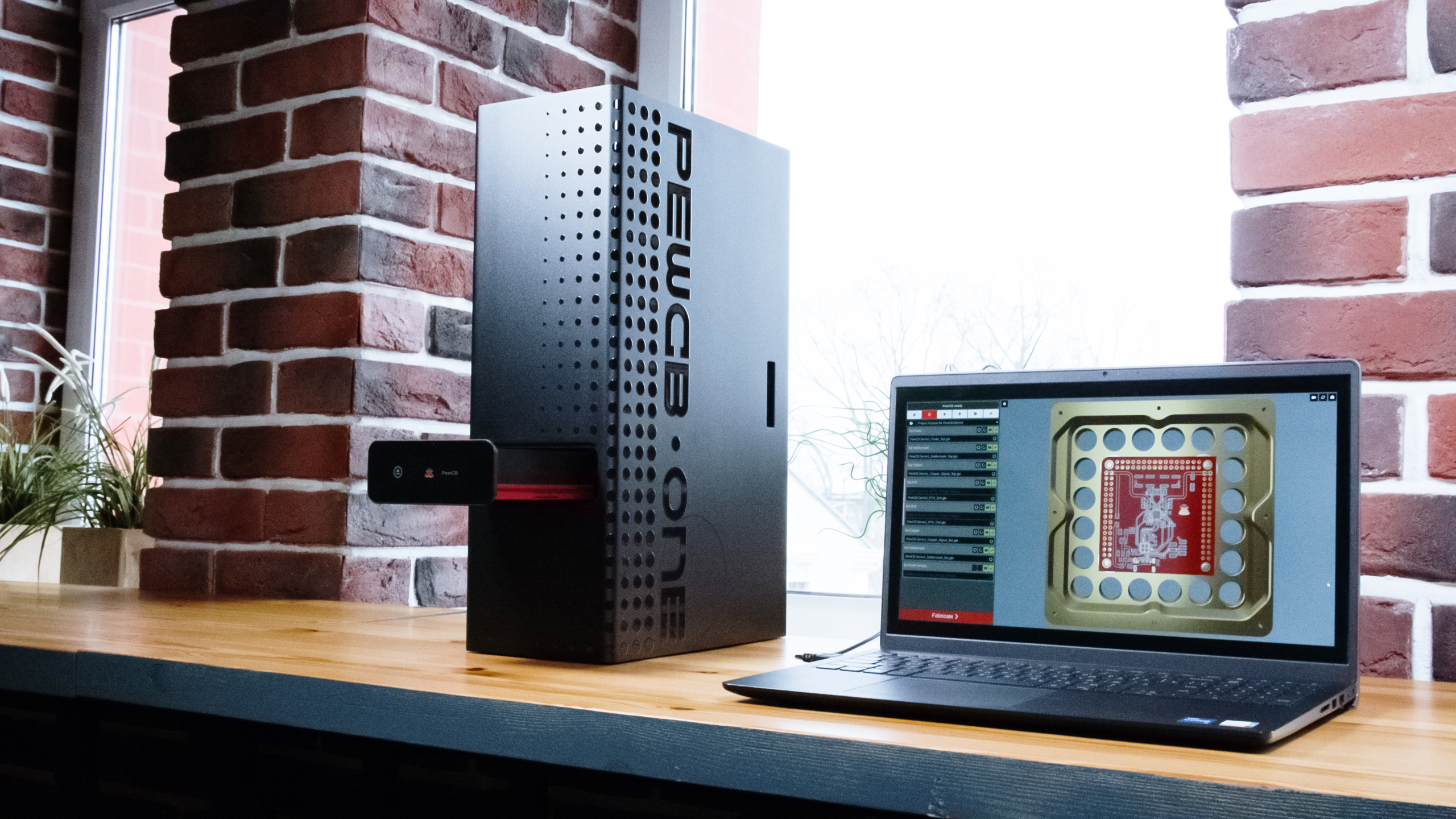 PewCB One brings PCB prototyping onto desktop