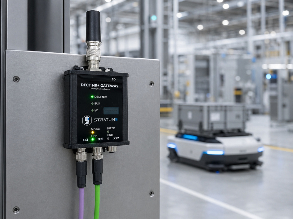 STRATUM 9 takes deterministic wireless into factories STRATUM 9 takes deterministic wireless into factories