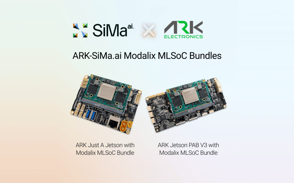 SiMa.ai and ARK package AI for drones SiMa.ai and ARK package AI for drones