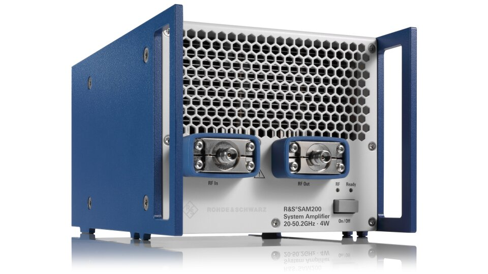Rohde & Schwarz extends system amplification to 53GHz Rohde & Schwarz extends system amplification to 53GHz