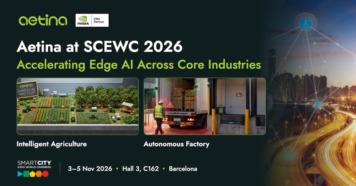 Aetina connects multi-camera edge AI across industrial sites Aetina connects multi-camera edge AI across industrial sites